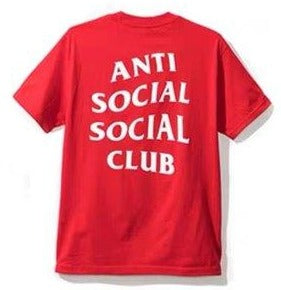 Anti Social Social Club "Red Cotton" Tee Red