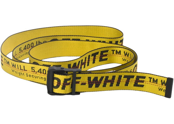 Off-White Industrial SS19 Belt Yellow/Black