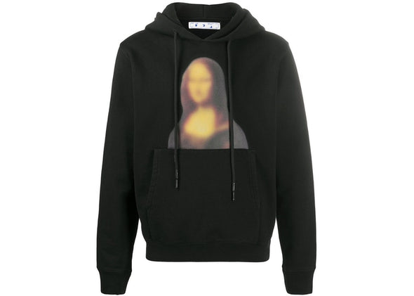 Off-White "Blurred Monalisa" Hoodie Black