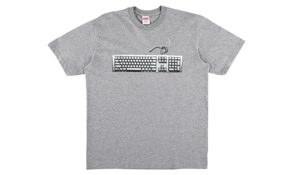 Supreme "Keyboard" Tee Grey