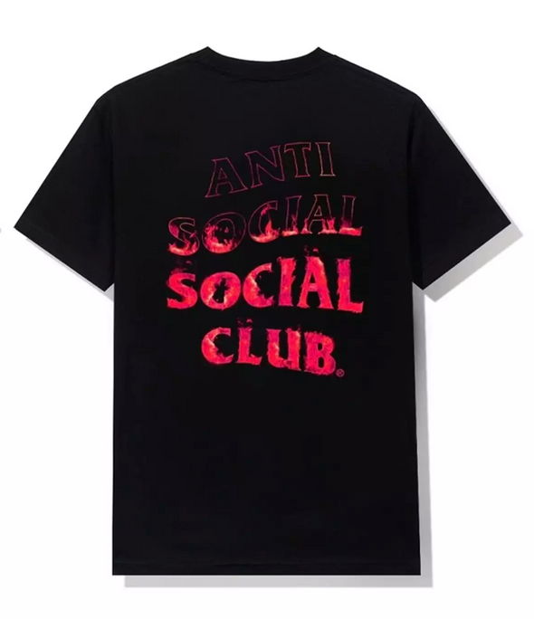 Anti Social Social Club "A Fire Inside" Tee Black