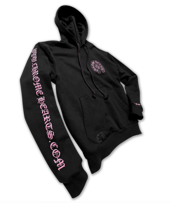 Chrome Hearts "Online Exclusive" Pink Pullover Hoodie