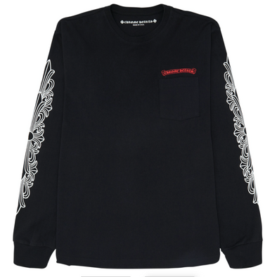 Chrome Hearts x Matty Boy "Flower Chomper" Crewneck Black