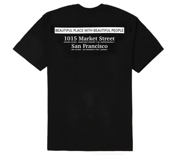 Supreme "San Francisco" Box Logo Tee Black