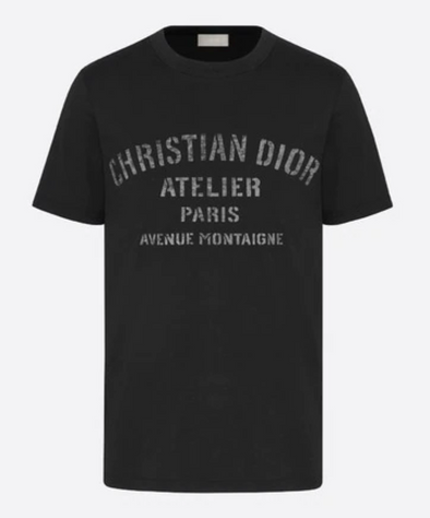Christian Dior "Oversized Atelier" Tee Black
