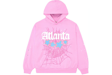 Sp5der "Atlanta" Hoodie Pink