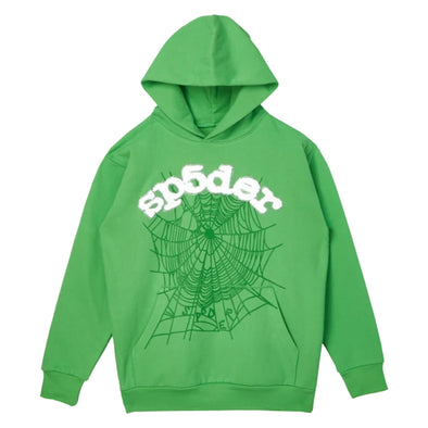 Sp5der "Websuit" Hoodie Green