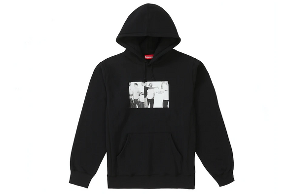 Supreme "Classic Ad" Hoodie Black