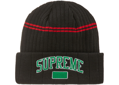 Supreme "Fleece Lined" Beanie Black