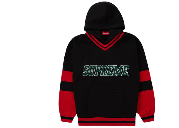 Supreme "Hockey" Hooded Sweatshirt Black