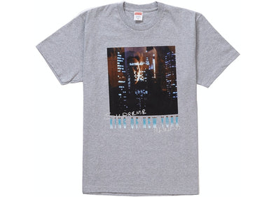 Supreme "King of New York" Tee Heather Grey