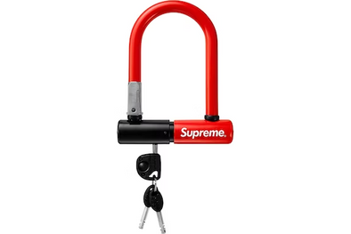 Supreme "Kryptonite Bike Lock" Red
