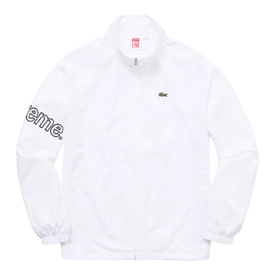 Supreme "Lacoste" Track Jacket White