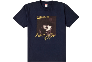 Supreme "Mary J. Blige" Tee Navy