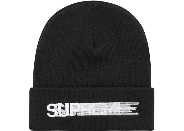 Supreme "Motion Logo" Beanie Black