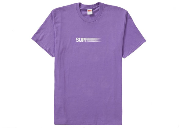 Supreme "Motion Logo" Tee Purple
