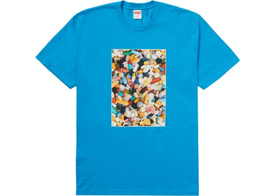 Supreme "Pills" Tee Bright Blue