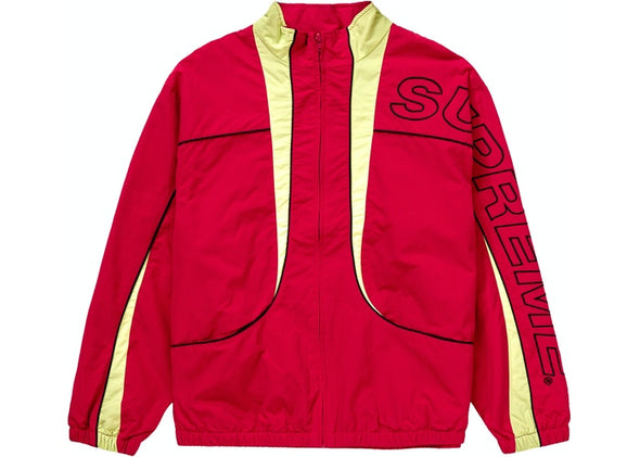 Supreme "Piping" Track Jacket Red