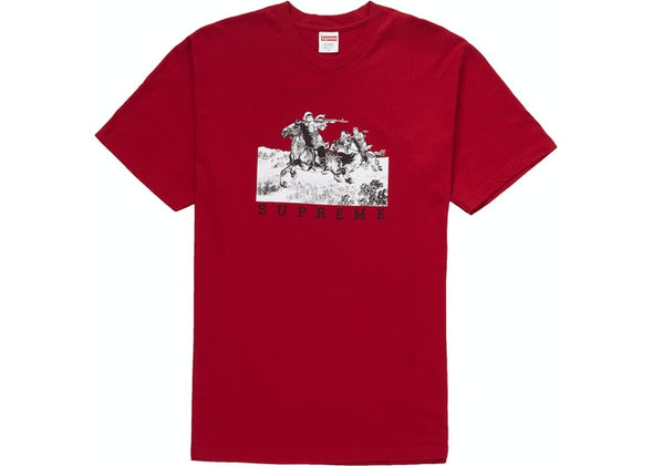 Supreme "Riders" Tee Red