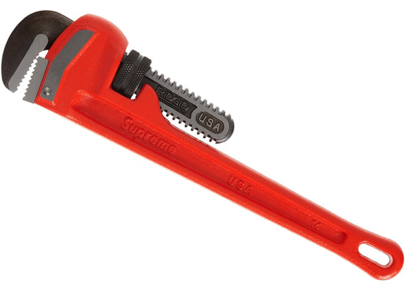 Supreme "Ridgid Pipe Wrench" Red