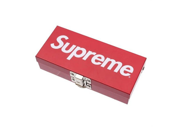 Supreme "Small Metal Storage Box" Red