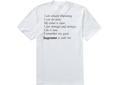 Supreme "Stay Positive" Tee White