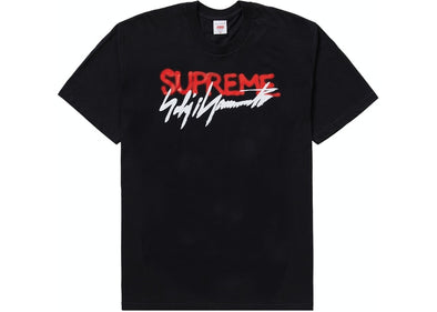 Supreme X Yohji Yamamoto "Logo" Tee Black