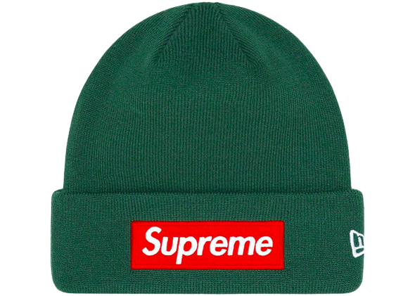 Supreme "Box Logo" Beanie Dark Pine