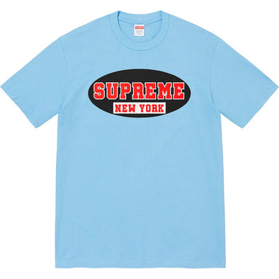 Supreme "New York" Tee Bright Blue