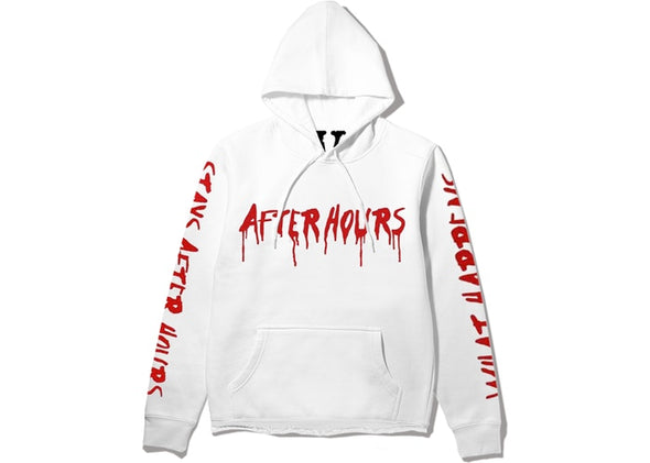 Vlone x The Weeknd "What Happens After Hours" Hoodie White