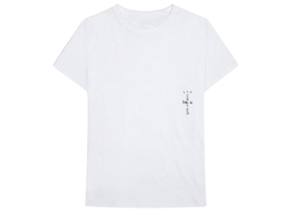 Tシャツ・カットソー Travis Scott x Jordan Small Logo Cactus Jack Tee White SS 18 Travis Scott x Jordan Small Logo Cactus Jack Tee White SS 18
