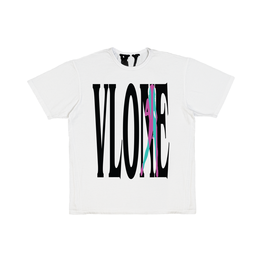 Royal blue online vlone shirt