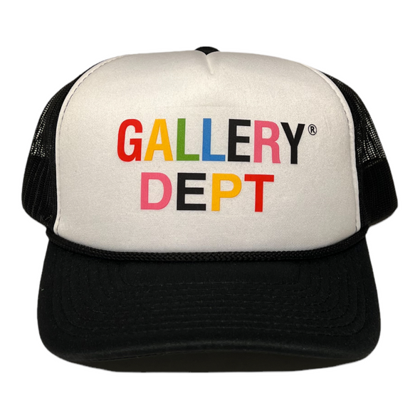 Gallery Dept. "Beverly Hills" Trucker Hat Black/White