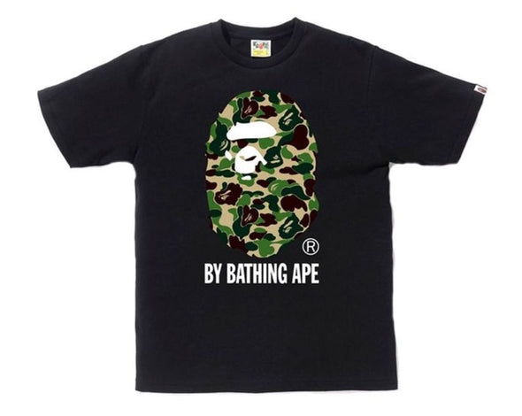 BAPE ABC Camo "By Bathing Ape" Tee Black/Green