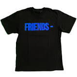 Vlone "Friends" Tee Black/Blue