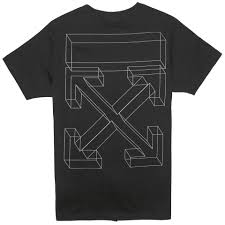 Off-White "3D Carryover" Tee Black
