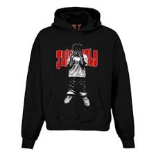 VLONE X Juice Wrld "999 Man of the Year" Hoodie Black