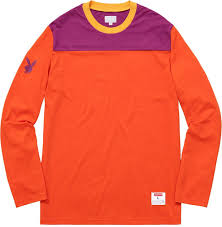 Supreme X Playboy L/S "Football" Top Orange