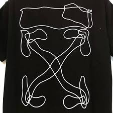 Off-White "Abstract Arrows" Tee Black