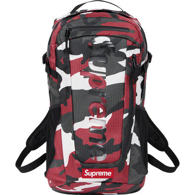 Supreme Backpack SS21 Red Camo