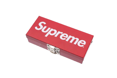 Supreme "Large Metal Storage Box" Red