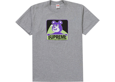 Supreme "Bear" Tee Heather Grey