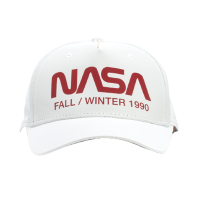 Heron Preston "NASA Reflective" Hat White