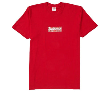 Supreme “Bandana Box Logo” Tee Red