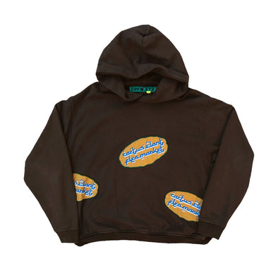 CPFM x Human Made "Farmers Market" Hoodie Brown