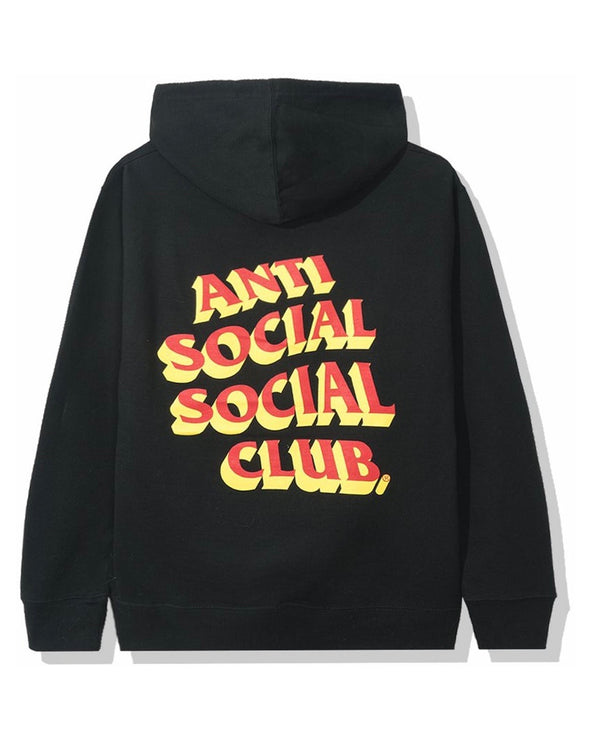 Anti Social Social Club “Popcorn” Hoodie Black