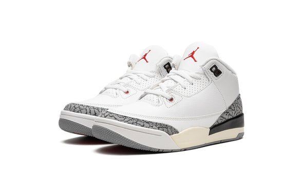 Jordan 3 Retro "White Cement Reimagined" Pre-school