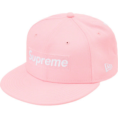 Supreme "Champions Box Logo New Era" Hat Pink