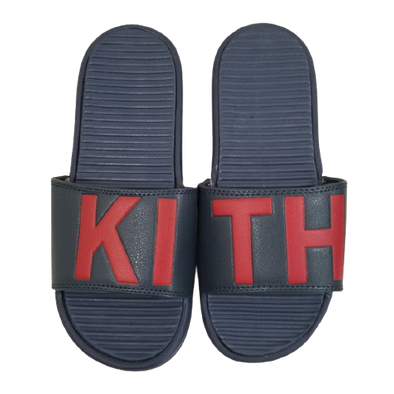 Kith "Just Us" Slide Navy/Red