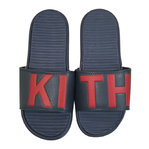 Kith "Just Us" Slide Navy/Red